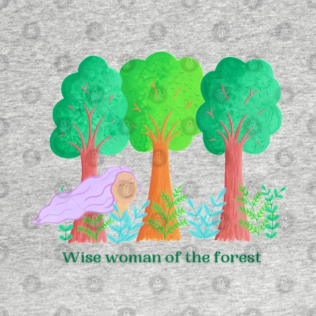 Wise woman of the forest by NashTheArtist